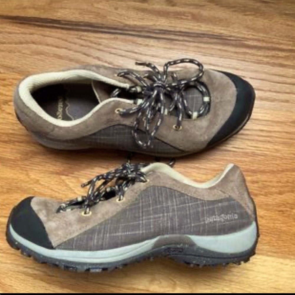 Patagonia Bly hemp vibram eco step hiking trail shoes 6.5 boot